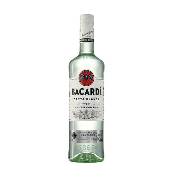 Bacardi Carta Blanca White Rum 75cl