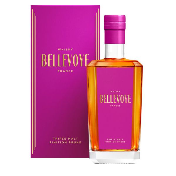 Bellevoye Plum Triple Malt Plum Finish French Whisky 70cl