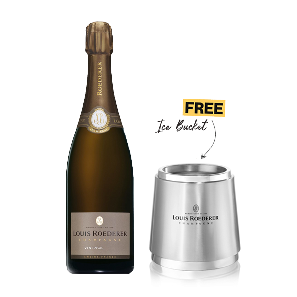 Champagne Roederer Vintage 2009 + 1x FREE Ice Bucket