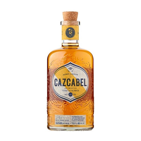 Cazcabel Premium Blanco Honey Tequila 70cl