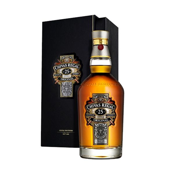 Chivas Regal 25 Years Old Blended Scotch Whisky 75cl