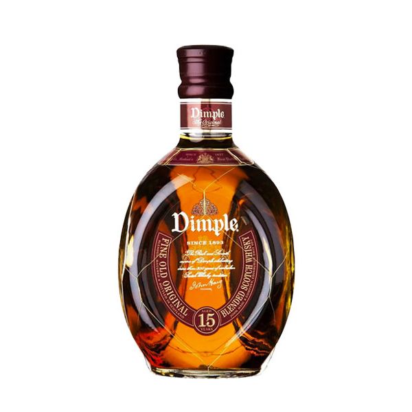 Dimple 15 Years Old Blended Scotch Whisky 75cl