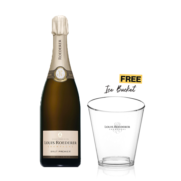 Champagne Roederer Brut Premier + 1x FREE Ice Bucket