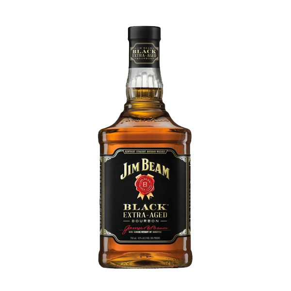 Jim Beam Black Extra-Aged Bourbon Whiskey 75cl