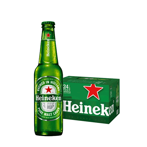 Heineken Pure Malt Lager - Box of 24x 330ml