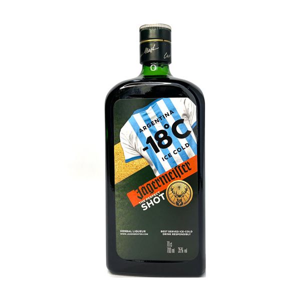 Jägermeister Herbal Liquor 70cl - World Cup Edition - Argentina