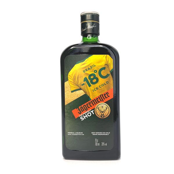 Jägermeister Herbal Liquor 70cl - World Cup Edition - Brazil