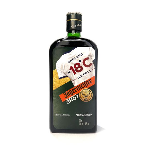 Jägermeister Herbal Liquor 70cl - World Cup Edition - England