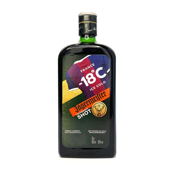 Jägermeister Herbal Liquor 70cl - World Cup Edition - France