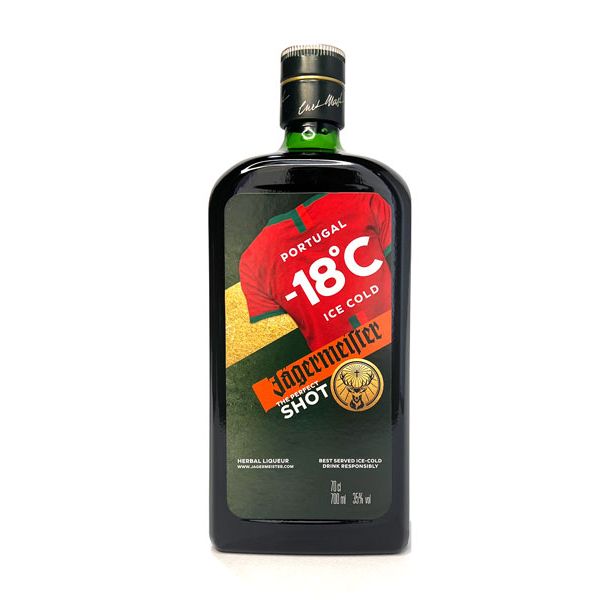 Jägermeister Herbal Liquor 70cl - World Cup Edition - Portugal