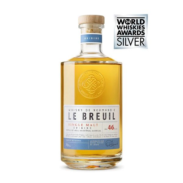 Le Breuil Origine Single Malt  French Whisky 70cl