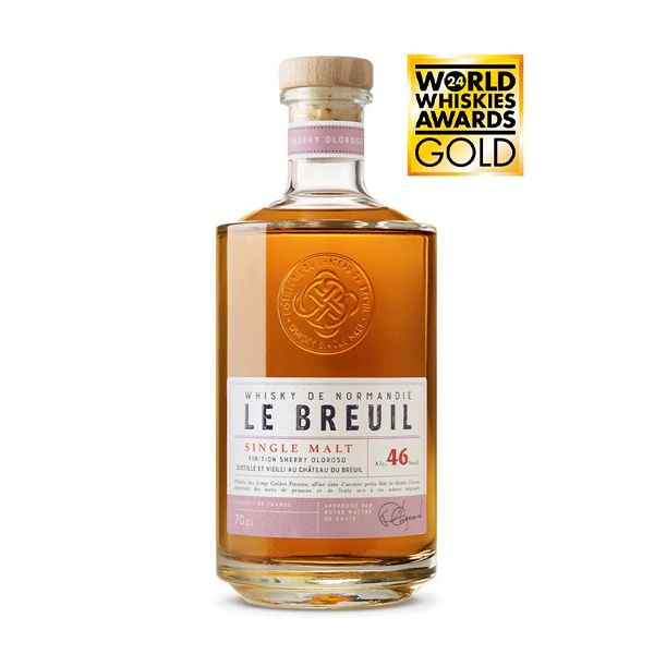 Le Breuil Sherry Oloroso Single Malt French Whisky 70cl