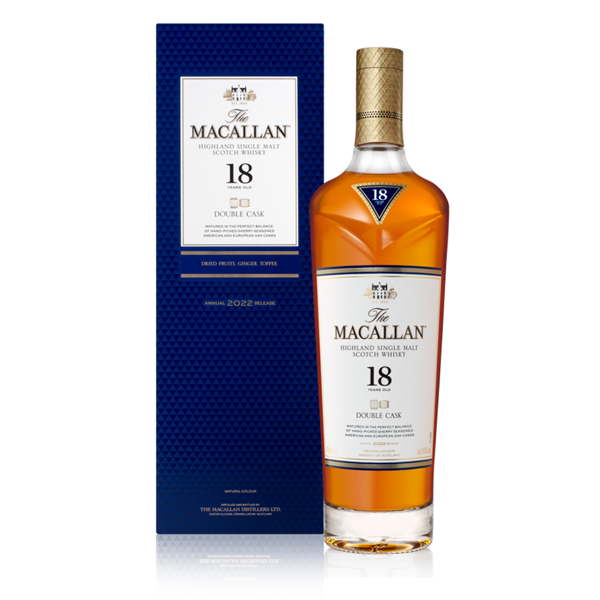 The Macallan 18 Years Old Double Cask Single Malt Scotch Whisky 70cl