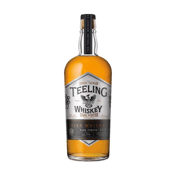 Teeling Irish Whiskey Dark Porter 70cl + 1x FREE Flask