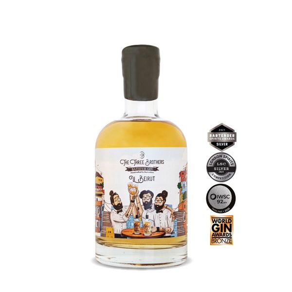 The Three Brothers Gin - Beirut Edition 50cl