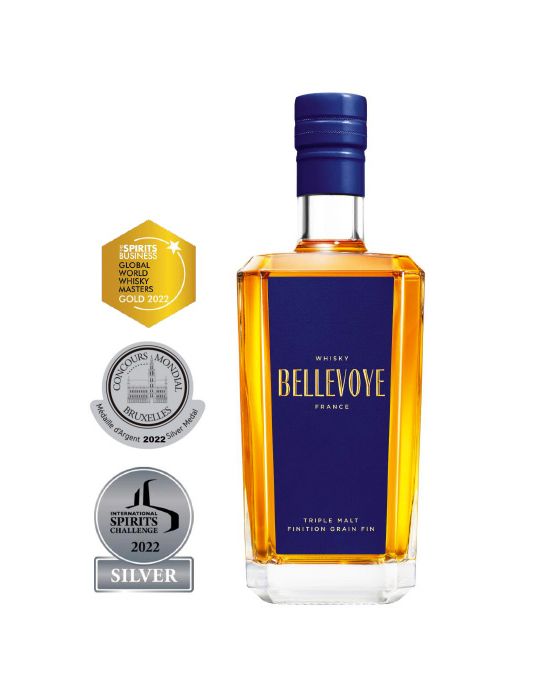 Bellevoye, Whisky Triple Malt Tourbé, France – Le Coin des Épicuriens